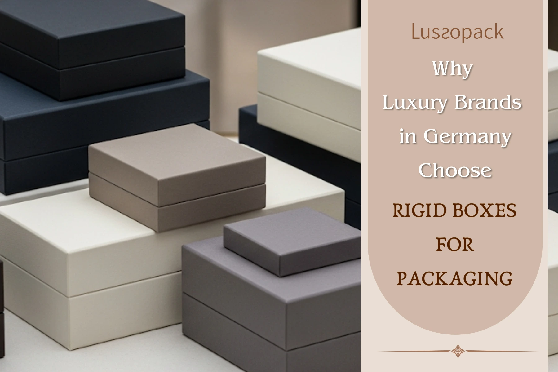 Why Luxury Brands in Germany Choose Rigid Boxes for Packaging