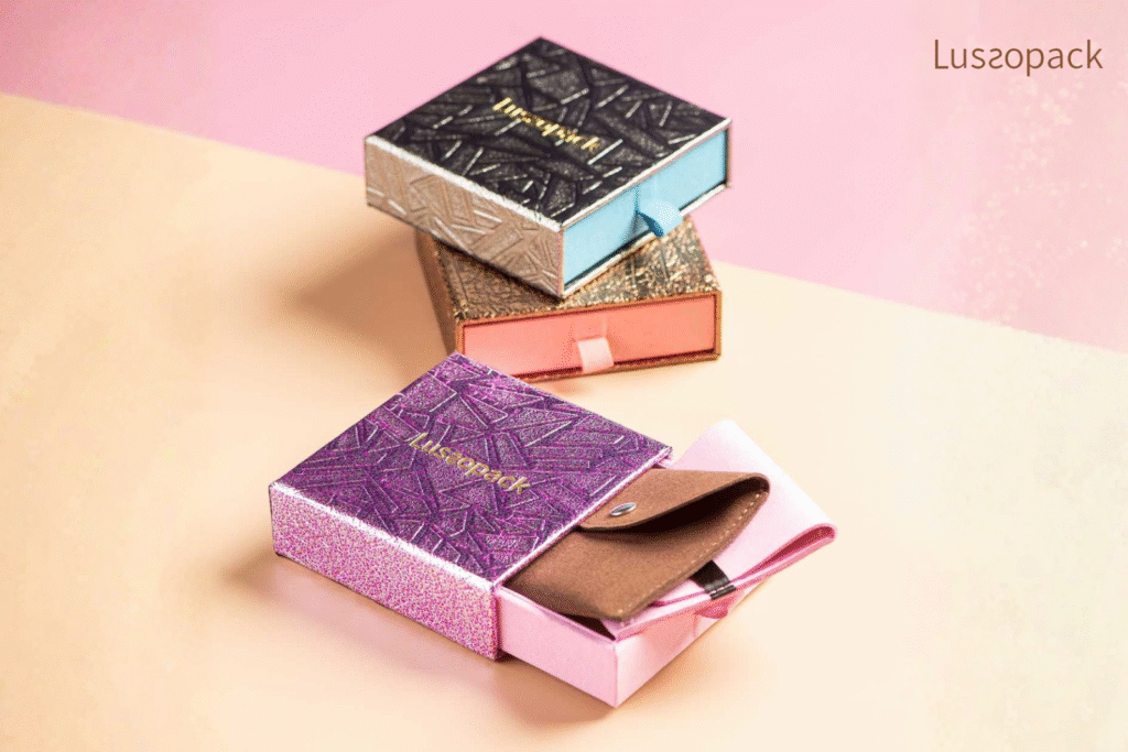 Drawer jewelry boxes