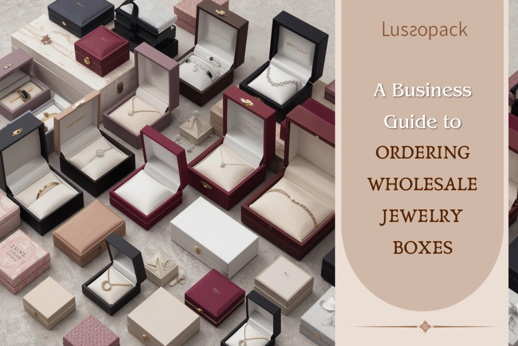 order wholesale jewelry packaging