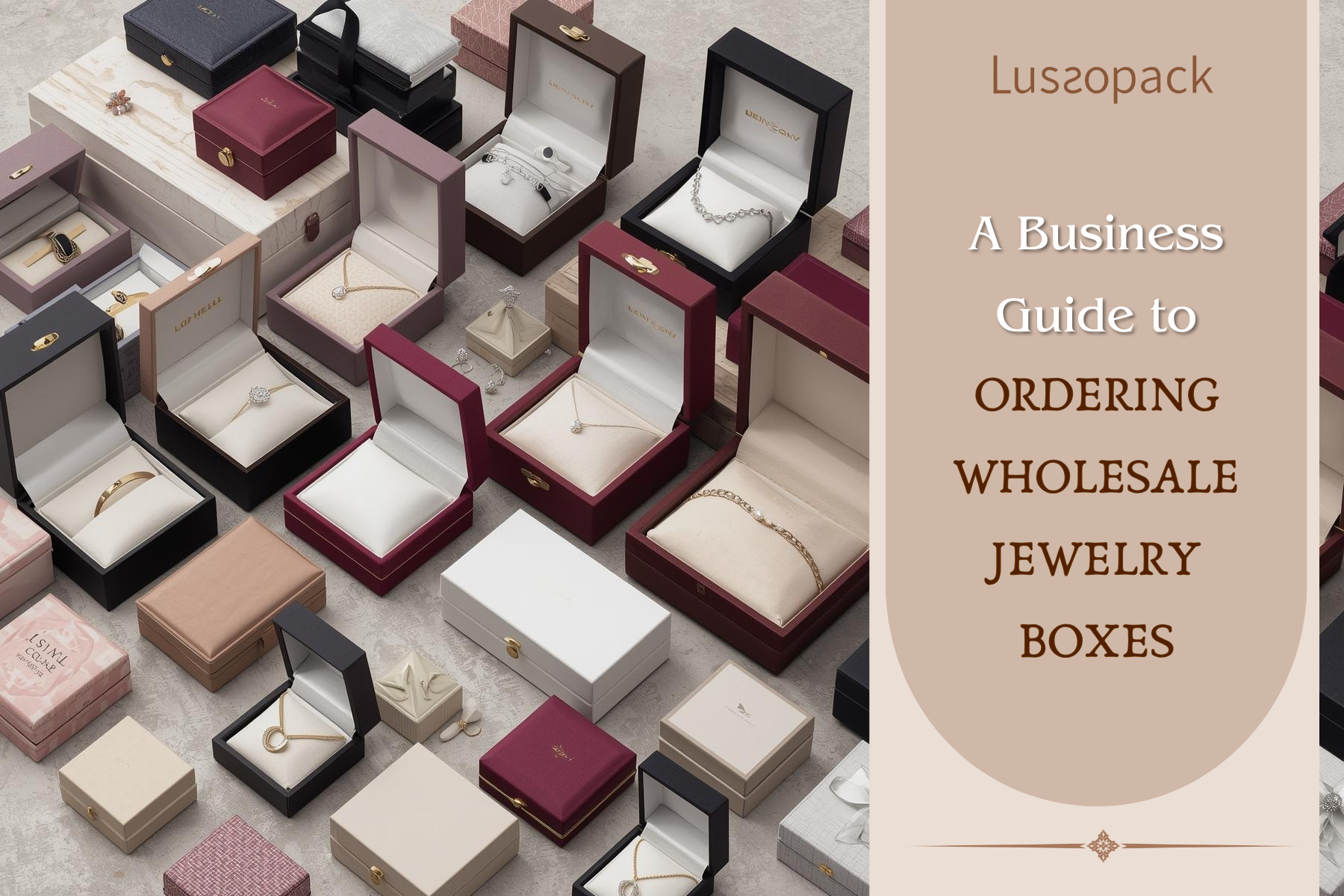 order wholesale jewelry packaging