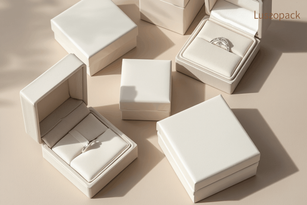 Hinged Lid Jewelry Boxes