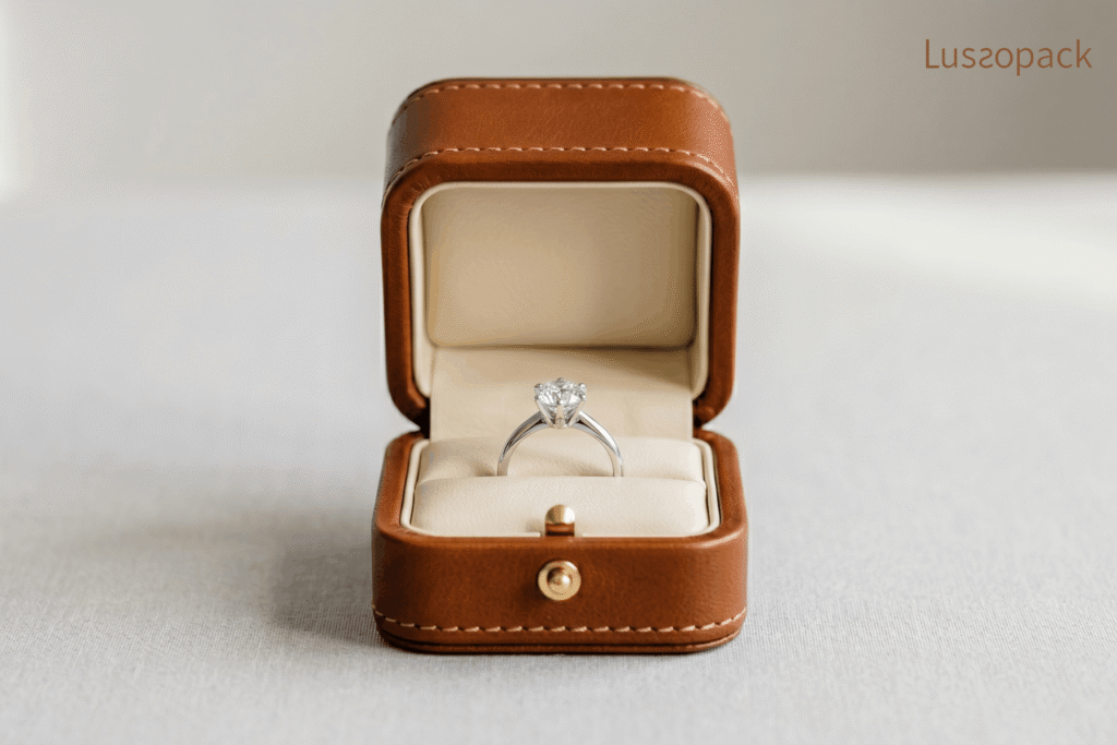 Leather Ring Box