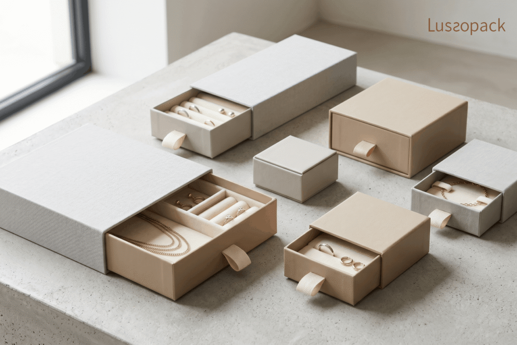 Drawer-Style Slider Boxes