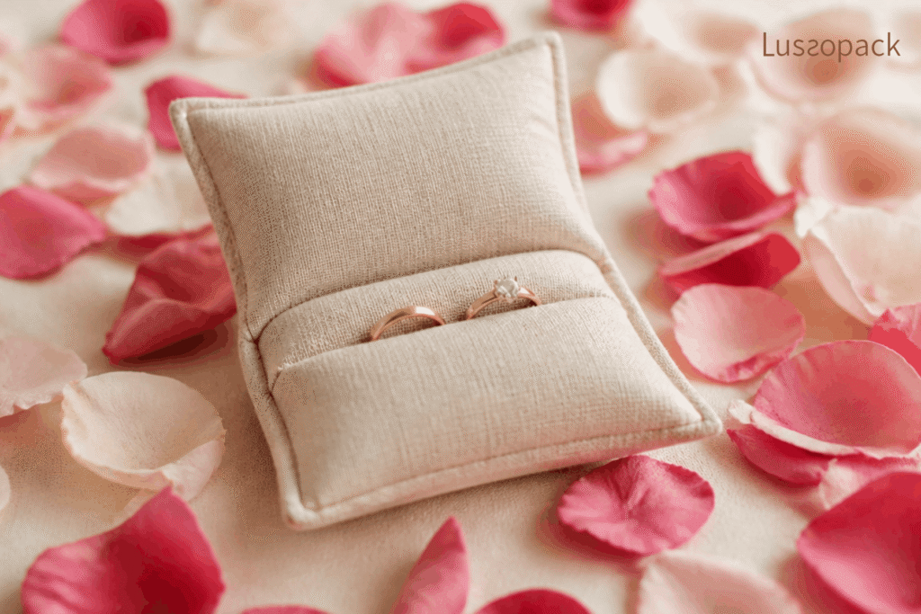 Pillowcase-Style Fabric Ring Box