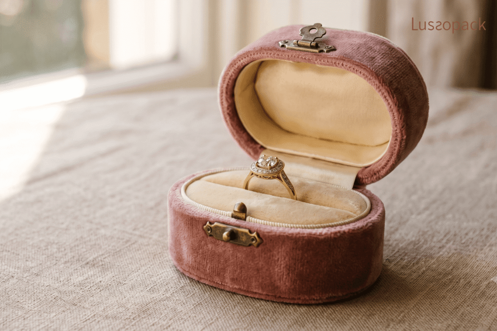 Vintage-Inspired Ring Box