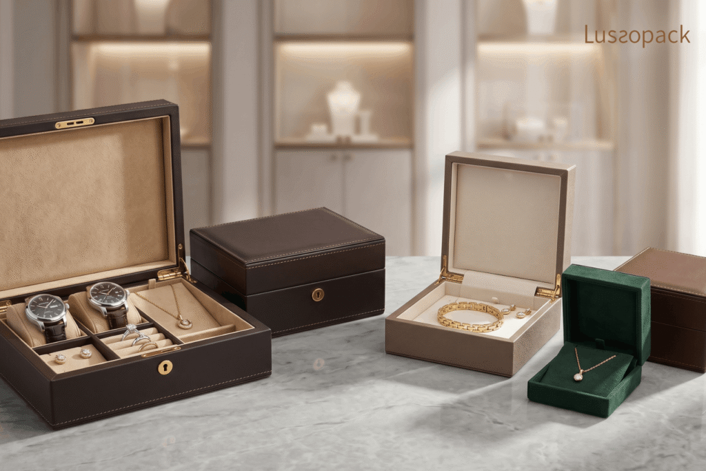 Luxury Watch & Jewelry Presentation Cases