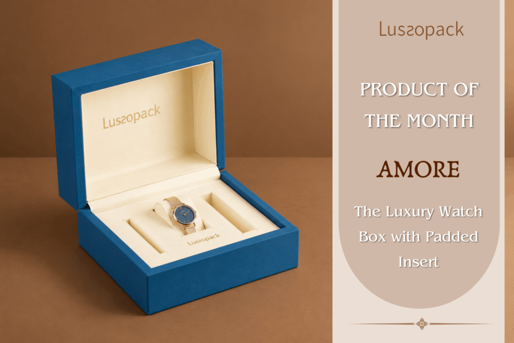 The Luxury Watch Box with Padded Insert